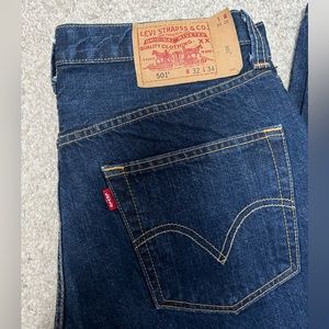 Levi’s Original 501 Straight Leg Button-Fly Jeans